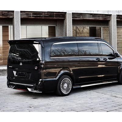 MERCEDES W447 VITO IÇIN UYUMLU AERO KIT (TAVAN RAYI-SPOILER-MOON VISOR)